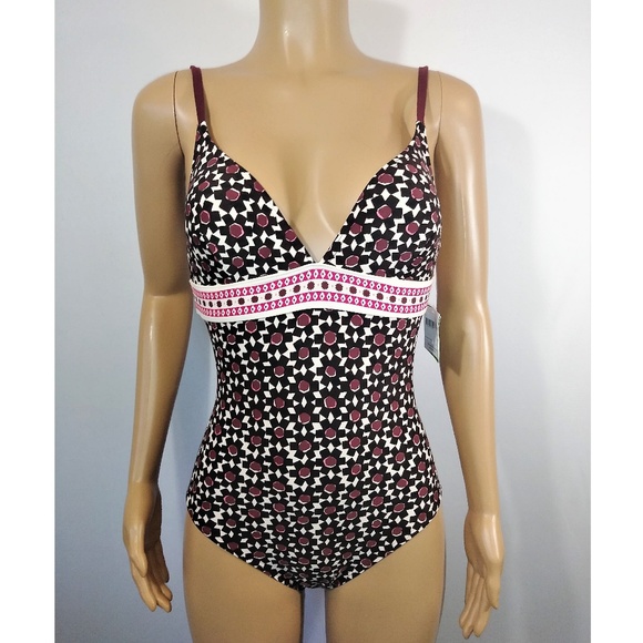 Kate Spade floral printed swimsuit - Picture 3 of 4